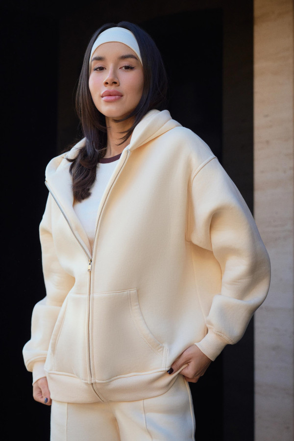 Базове zip-hoodie з флісу - 6